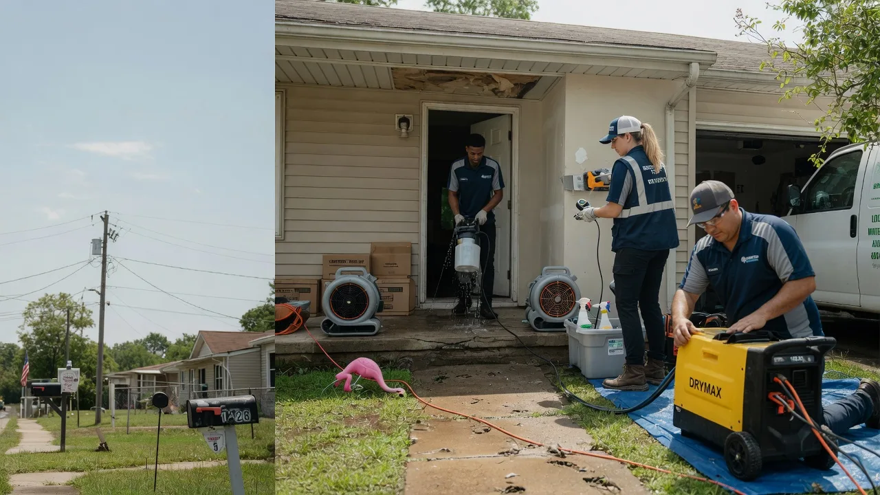 Storm Damage Water Removal in De Soto, IA near me
